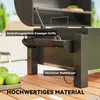 Kohlegrill mit Deckel, Warmhalterost, Aschefach, Produktbild-Vorschau 8
