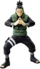 A full-body shot of a Naruto Shippuden action figure of Shikamaru Nara in a dynamic pose. Produktbild-Vorschau