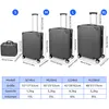 Mulisoft Gepäcksets 4 Teilig Kofferset mit Beautycase ABS Produktbild-Vorschau 2