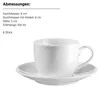 Espressotassen-Set, Porzellan Espressotassen-Set, Porzellan Produktbild-Vorschau 2