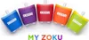 Zoku ZK110, Červená, 104 mm, 114 mm, 120 mm, 3 kusov Náhľad obrázku produktu 2