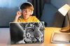 MuchoWow® Laptop Aufkleber Sticker Cover Tiger - Jungtier - Produktbild-Vorschau 3