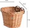 Panier de vélo pour enfants de couleur naturelle 27X22 H17 Voir les images du produit 6