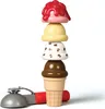 Melissa & Doug Holz Eiscreme Spielset – 8 Sorten Eiscreme Produktbild-Vorschau 8