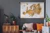 MuchoWow® Wandteppich Wandbehang Weltkarte - Europa - Farbe Produktbild-Vorschau 6