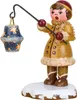 Winterkinder Mädchen mit Sternhimmellampion (8cm) von Produktbild-Vorschau 5