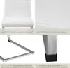 tectake® Set Schwingstuhl Bettina gepolstert mit Produktbild-Vorschau 4