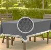 Gartentischdecke mit Fransen Tischdecke Classic 130x160 cm Produktbild-Vorschau 7