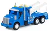 Abschleppwagen Kinder Spielzeug LKW PROFI blau Schwungrad Produktbild-Vorschau 1