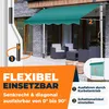 Tenda da sole a morsetto KESSER® con manovella per balconi, Anteprima dell’immagine prodotto 2