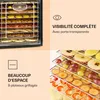 Fruit Jerky Plus 9 Déshydrateur alimentaire minuterie Voir les images du produit 3