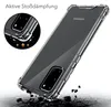 A transparent phone case is shown on a surface with debris, suggesting it offers protection. Voir les images du produit