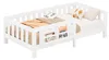 Lit bébé 90x200 cm avec barrières de sécurité, étagère à Voir les images du produit 6
