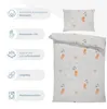 Kinderbettwäsche 90x120 cm Baumwolle Wende Bettbezug Produktbild-Vorschau 7