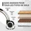 Vinsetto Fauteuil de bureau massant et chauffant, chaise Voir les images du produit 9