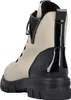 Rieker Damen Stiefelette Beige Schwarz  – Bequem & Produktbild-Vorschau 5