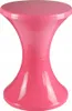 A pink stool on a white background. Voir les images du produit