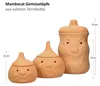 Mambocat Sada 3ks terakotových hrnců Česnekový hrnec + Náhled obrázku produktu 7