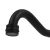 A close-up shot of a black faucet spout. Podgląd zdjęcia produktu