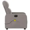 Massagesessel Elektrisch Taupe Stoff Produktbild-Vorschau 9