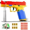 Bausteine Spielzeug Pistole Kinder, DIY-Baustein-Griff-Set Produktbild-Vorschau 1