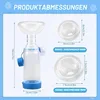 Inhalator Spacer für Haustiere mit 2 Masken, Aerosolkammer Produktbild-Vorschau 3