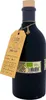 A bottle of dry gin with a tag attached to its neck. Produktbild-Vorschau