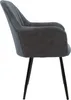 ML-Design 4er Set Esszimmerstuhl mit Rückenlehne, Produktbild-Vorschau 3