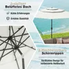 Parasol COSTWAY 300 cm résistant au vent, stable, parasol Voir les images du produit 5