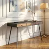 Schreibtisch 'Tumba' mit 3 Schubladen 115 x 48 x 76 cm Produktbild-Vorschau 1
