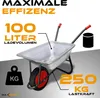 MAXCRAFT Schubkarre / Bauschubkarre Luftbereifung 250 kg Produktbild-Vorschau 3