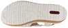 RIEKER Damen Keilsandalette beige silber Flechtoptik Textil Produktbild-Vorschau 17