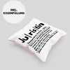 Trendation - Juristin Deko-Kissen mit Füllung 40x40 Produktbild-Vorschau 3