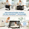 Baby Reisebett mit Matratze & Rucksack – in 15 Sek. Produktbild-Vorschau 2