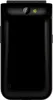 The back of a black Nokia 2720 Flip phone. Produktbild-Vorschau