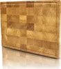 holz4home® Premium Schneidebrett Stirnholz aus Eiche I 40 x Produktbild-Vorschau 1