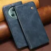 Honor Magic 5 Pro Hülle, Leder Flip Brieftasche Schutzhülle Produktbild-Vorschau 2