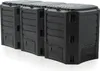 Komposter, 3-Kammer schwarz 1200 L COMPOGREEN Produktbild-Vorschau 1