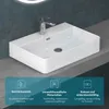 Mai & Mai Aufsatzwaschbecken Waschtisch Weiß glänzend aus Produktbild-Vorschau 2
