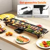 COSTWAY grill elektryczny 70 cm, nieprzywierający grill Podgląd zdjęcia produktu 9