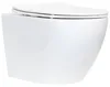 HAGO24 Spülrandloses Hänge-WC Keramik Nano-Beschichtung Produktbild-Vorschau 2
