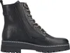 Rieker damskie sznurowane buty za kostkę czarny, Podgląd zdjęcia produktu 2