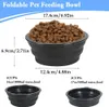 1000ml Faltbarer Hundenapf, 2Pcs Große Hundenapf Faltbar Produktbild-Vorschau 3