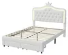 Letto UnboxG 140x200 cm, bianco – Letto a baldacchino in Anteprima dell’immagine prodotto 12
