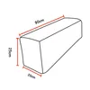 2 Stück Elastische Armlehnenbezüge für Sofa, Sessel, Couch Produktbild-Vorschau 2