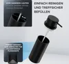 ovimar Seifenspender Haja | schwarz matt | Edelstahl | Produktbild-Vorschau 2