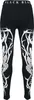 Gothicana by EMP Damen schwarze Leggings mit Siebdruck XL Produktbild-Vorschau 2