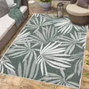 Teppich Outdoor Wetterfest - Grün, Creme - Wendeteppich - Produktbild-Vorschau 8