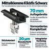 20x Mittelklemme Klickfix schwarz 30-40mm Solarmodul Produktbild-Vorschau 4