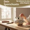 Keramik Sparschwein Spruch Luxus Schwein Weiß Gold Spardose Produktbild-Vorschau 5